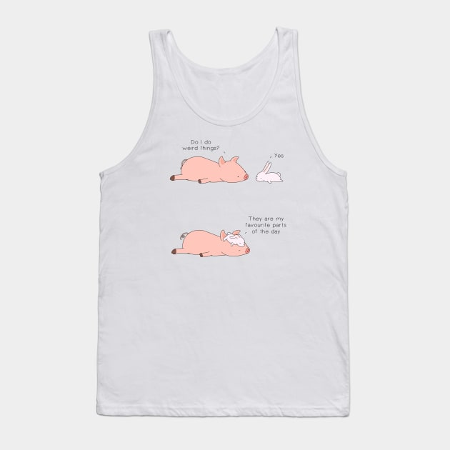 Weird Friends Tank Top by Jang_and_Fox